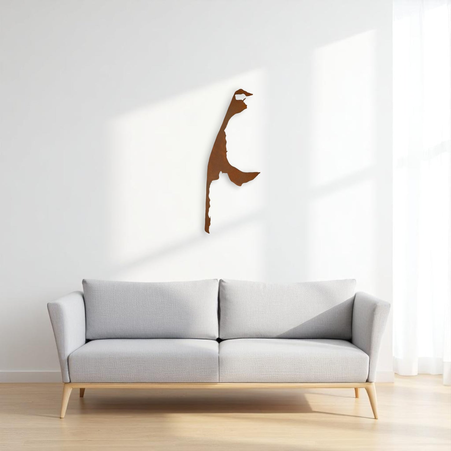 Sylt | Wanddekoration | Edelrost Corten - DieMetallmacher