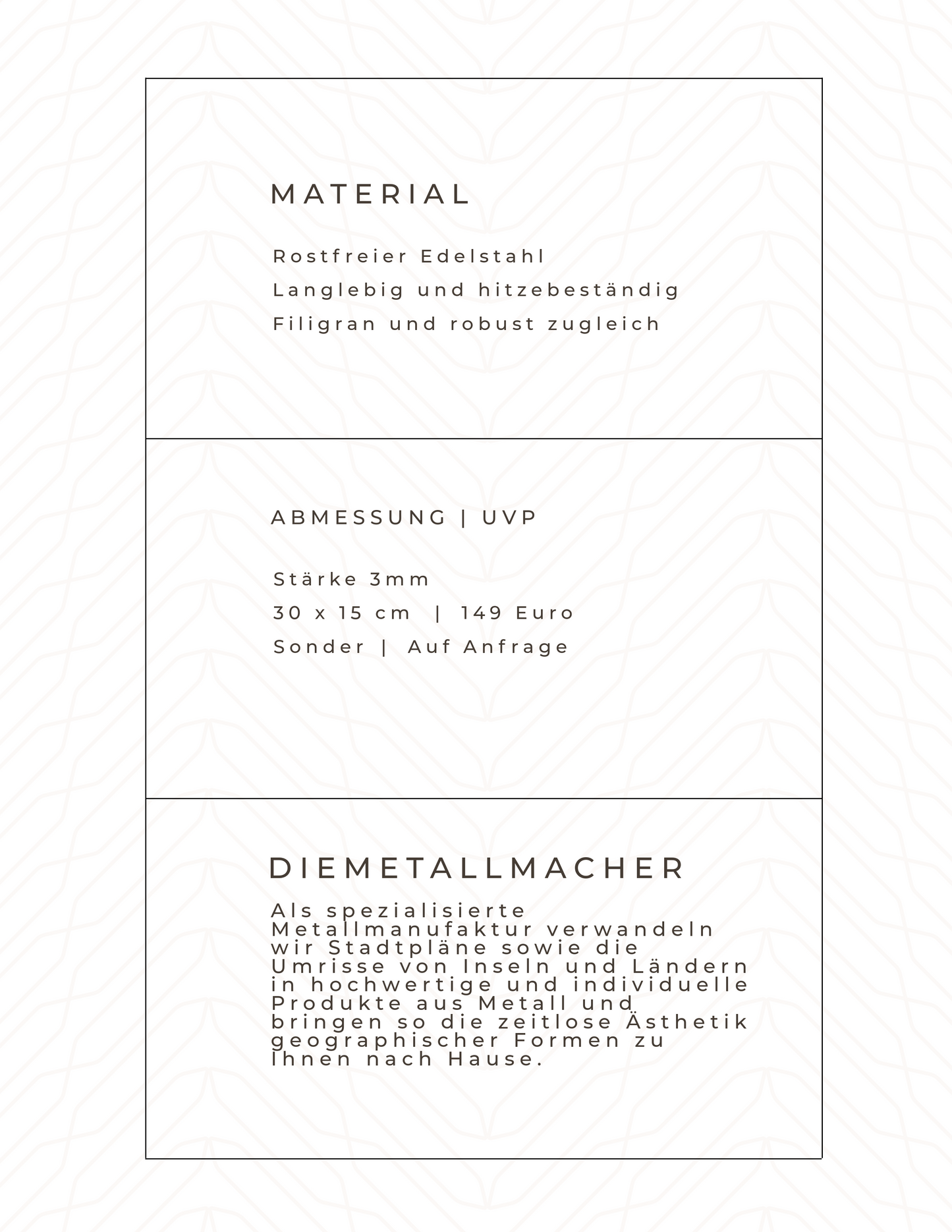 Aachen | Untersetzer | Rechteckig - 35 x 15 cm