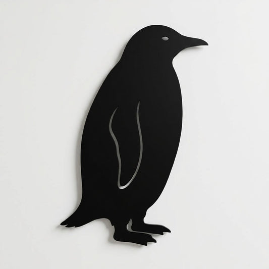 Magnettafel | Pinguin-Silhouette - DieMetallmacher