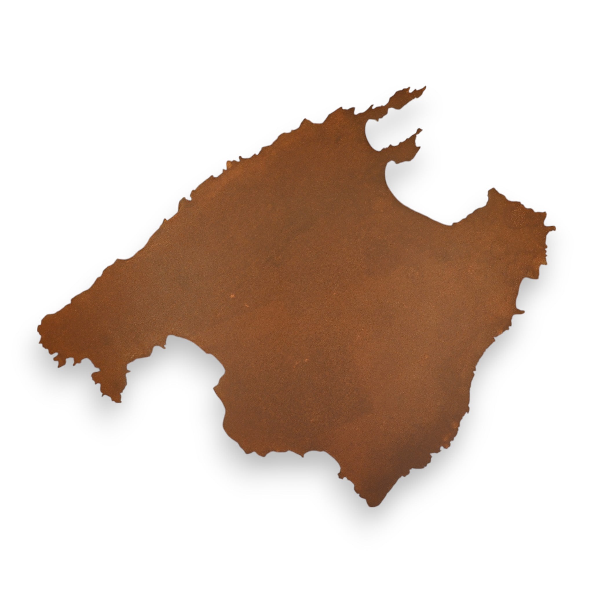 Mallorca Wanddeko Edelrost Corten DIEMETALLMACHER