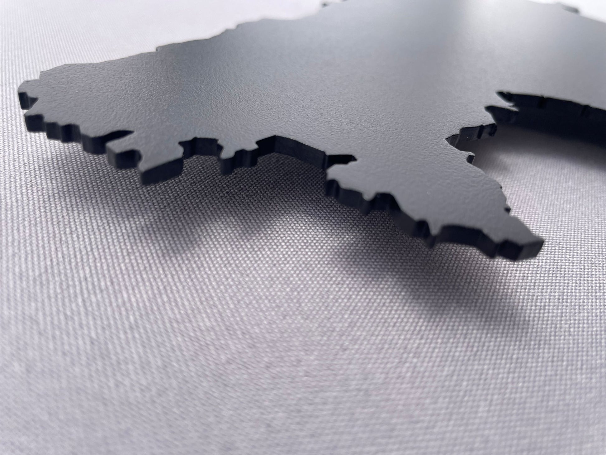 Mallorca Wanddekoration aus schwarzem Stahl Wanddeko aus Metall