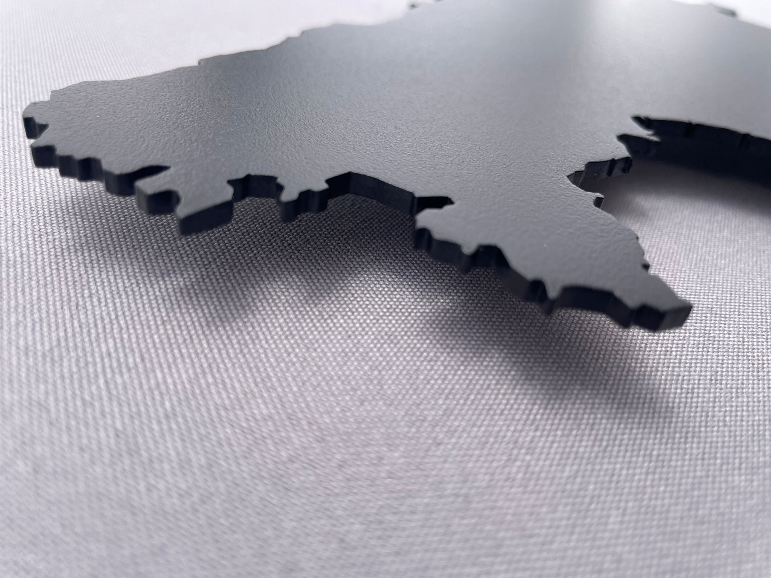 Mallorca Wanddekoration aus schwarzem Stahl Wanddeko aus Metall