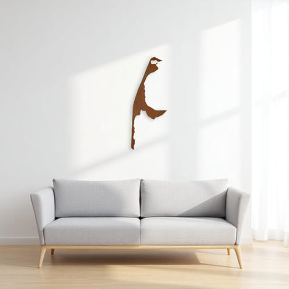 Sylt | Wanddekoration | Edelrost Corten - DieMetallmacher