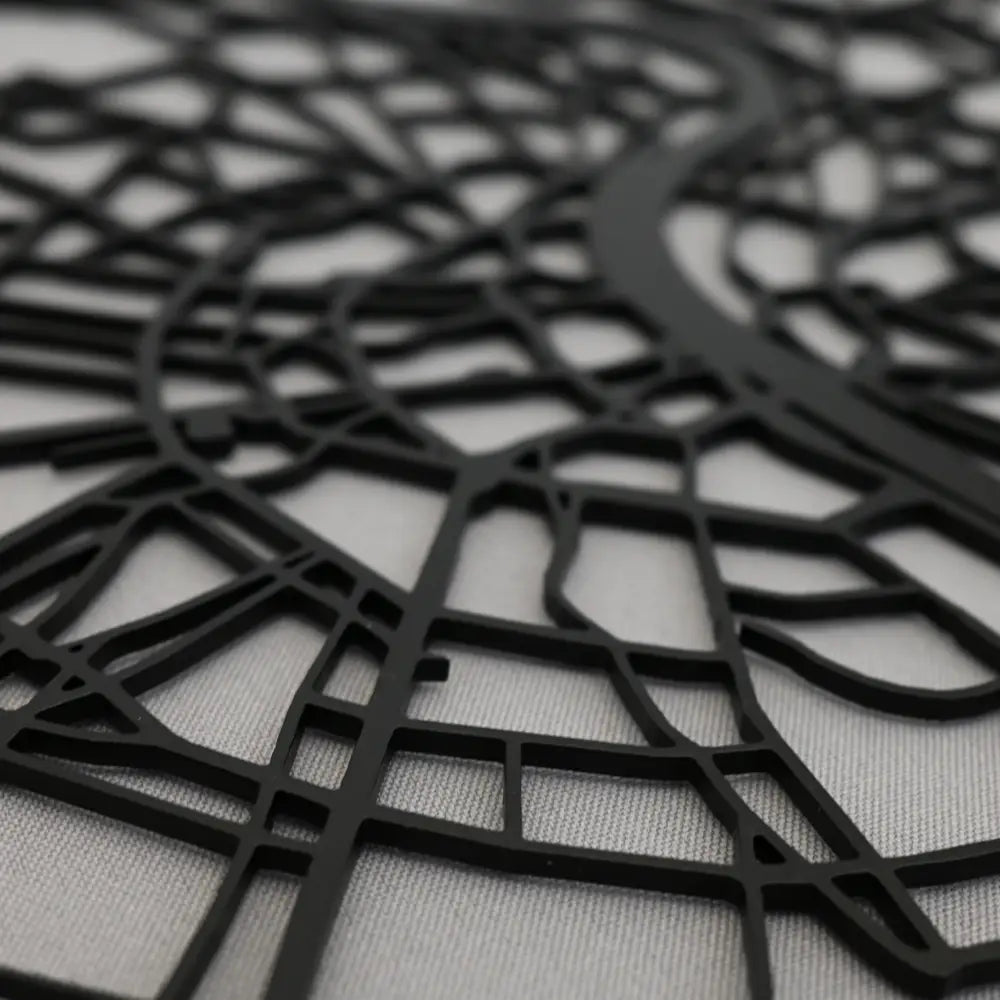 Die Stadt Ihrer Wahl als Wanddekoration