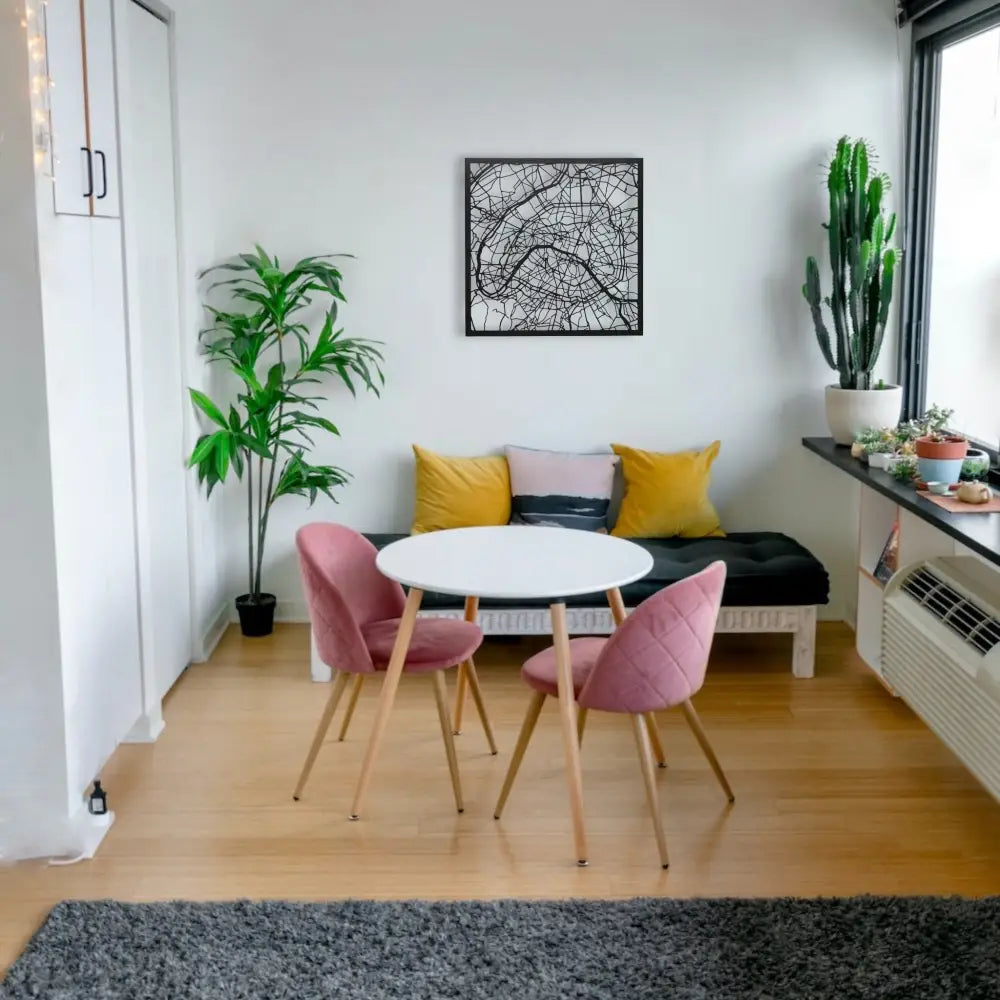 Die Stadt Ihrer Wahl als Wanddekoration