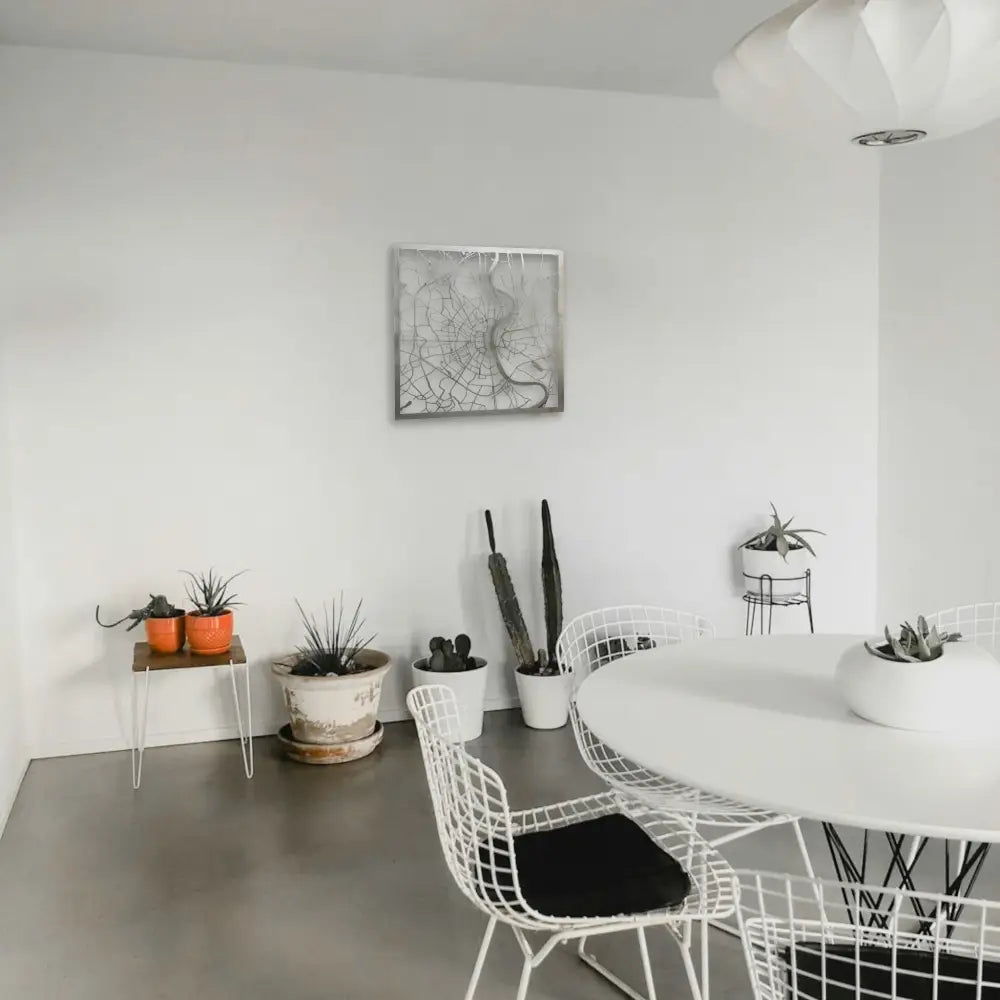 Die Stadt Ihrer Wahl als Wanddekoration