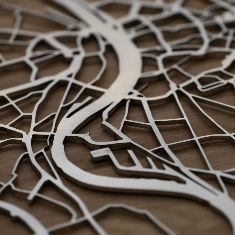 Die Stadt Ihrer Wahl als Wanddekoration