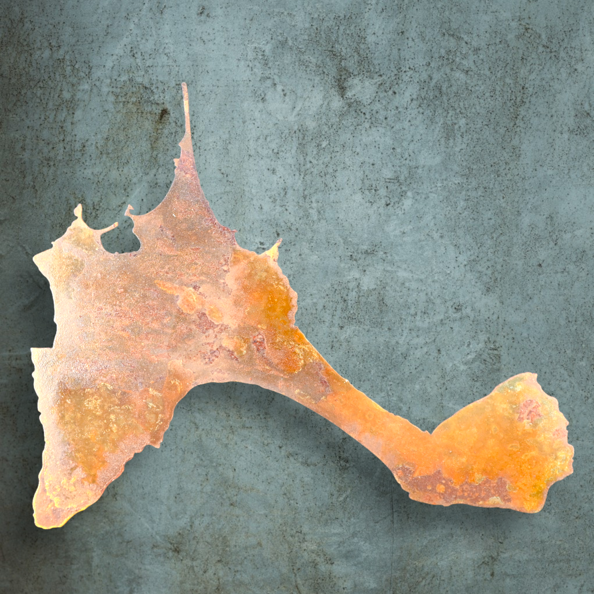 Formentera | Wanddekoration | Edelrost Corten