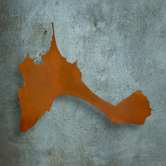 Formentera | Wanddekoration | Edelrost Corten