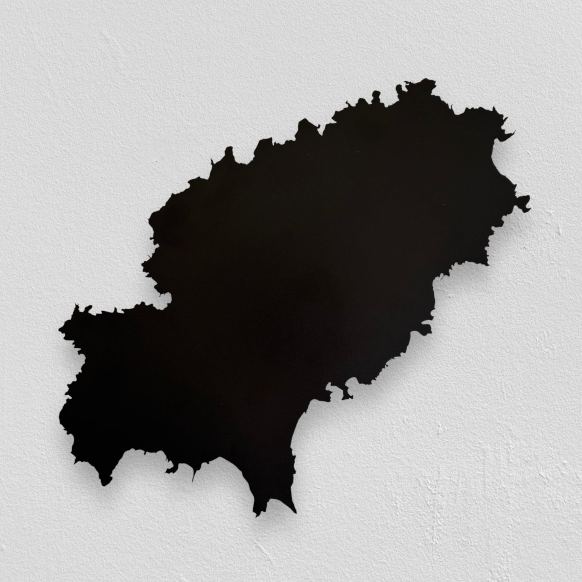 Ibiza | Wanddekoration | Schwarzer Stahl