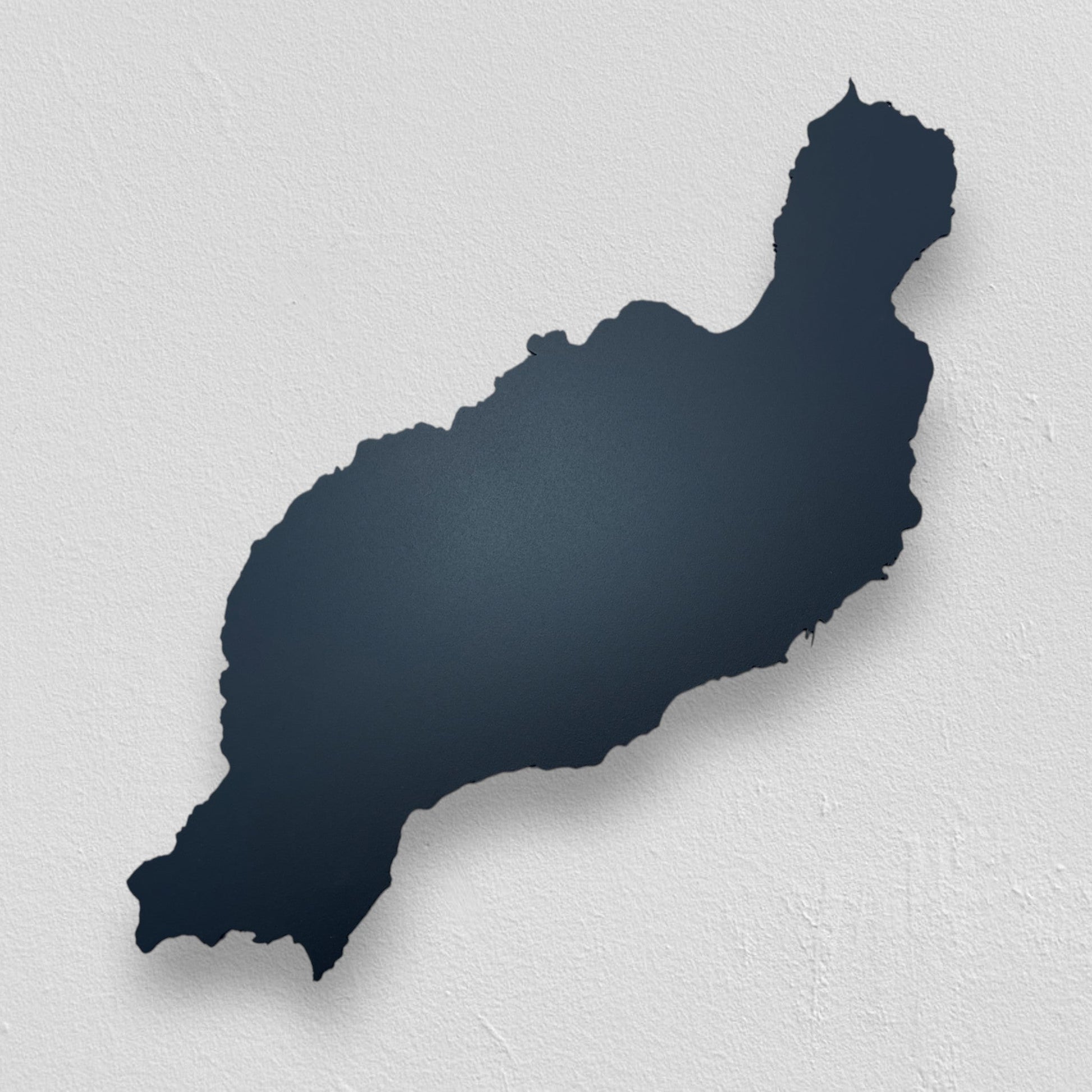 Lanzarote | Wanddekoration | Schwarzer Stahl
