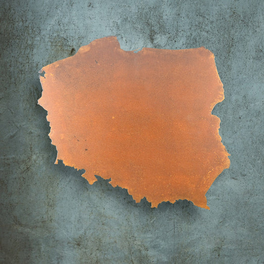 Polen | Wanddekoration | Edelrost Corten